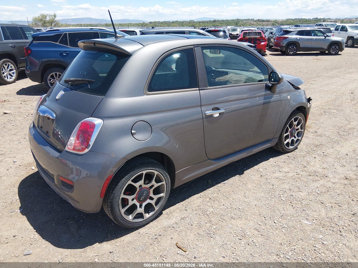 2012 FIAT 500 SPORT — снимка 4