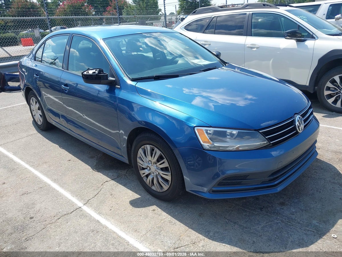 2015 VOLKSWAGEN JETTA 2.0L S
