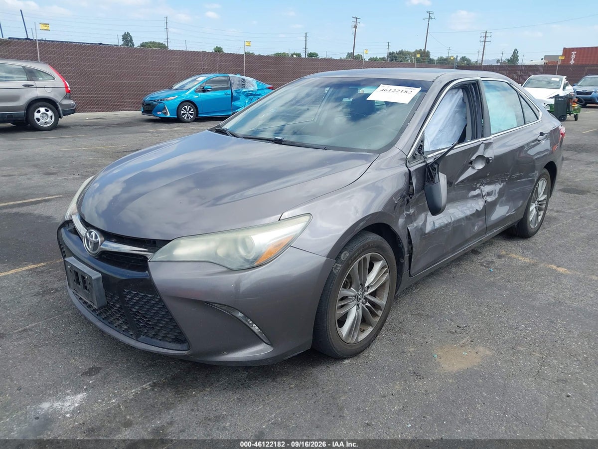 2016 TOYOTA CAMRY SE — снимка 2