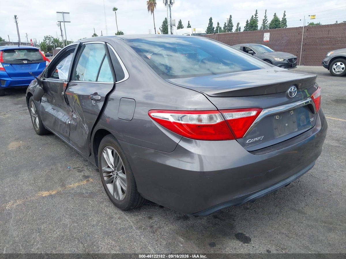 2016 TOYOTA CAMRY SE — снимка 3