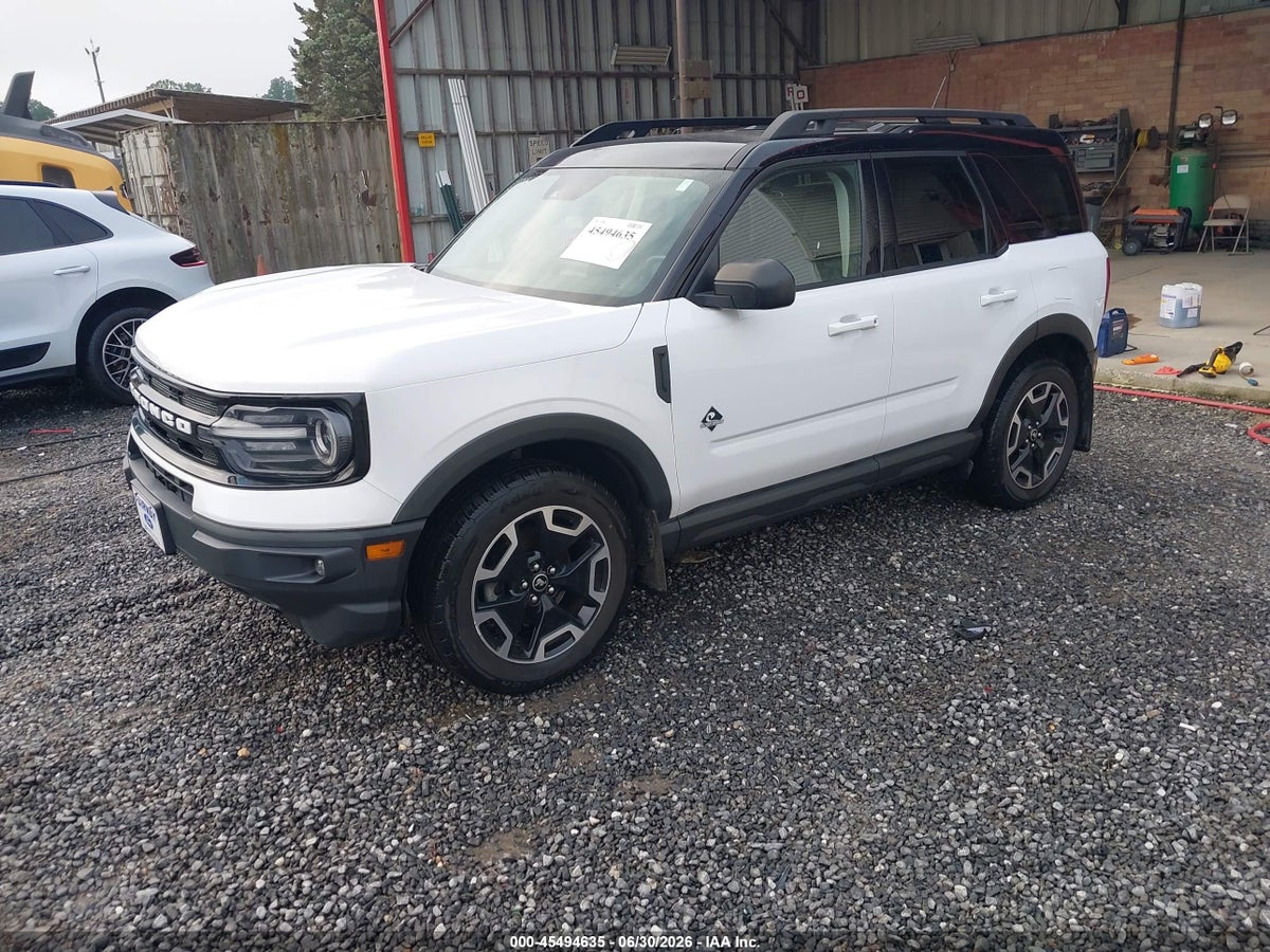 2022 FORD BRONCO SPORT OUTER BANKS — снимка 2
