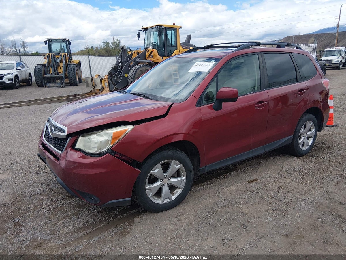 2014 SUBARU FORESTER 2.5I PREMIUM — снимка 2