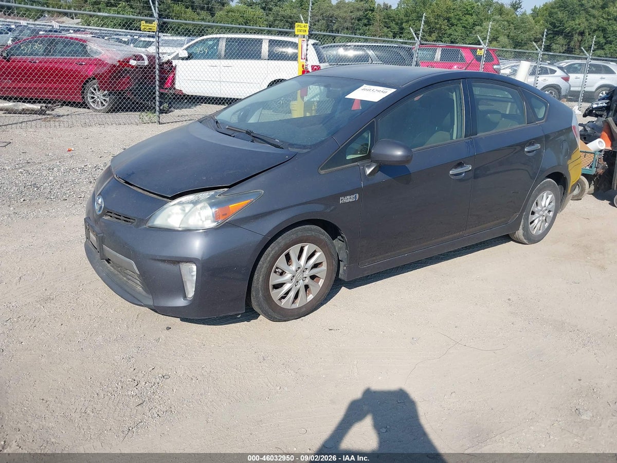 2013 TOYOTA PRIUS PLUG-IN — снимка 2