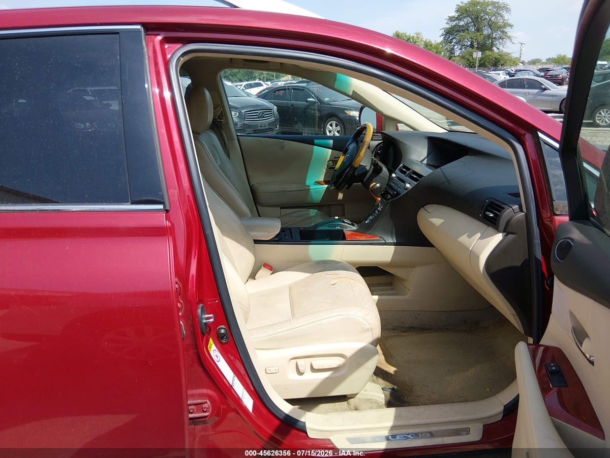 2010 LEXUS RX 350 — снимка 5