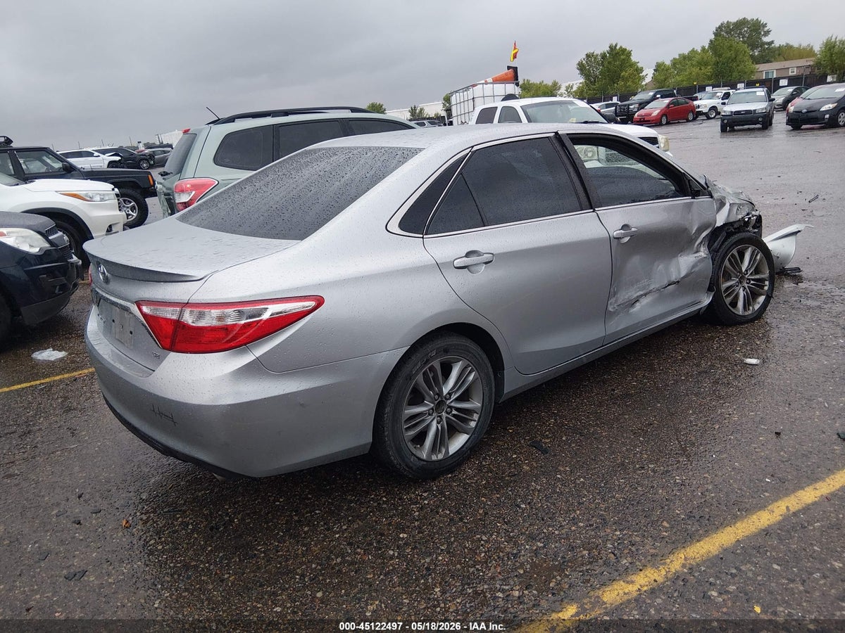 2017 TOYOTA CAMRY SE — снимка 4