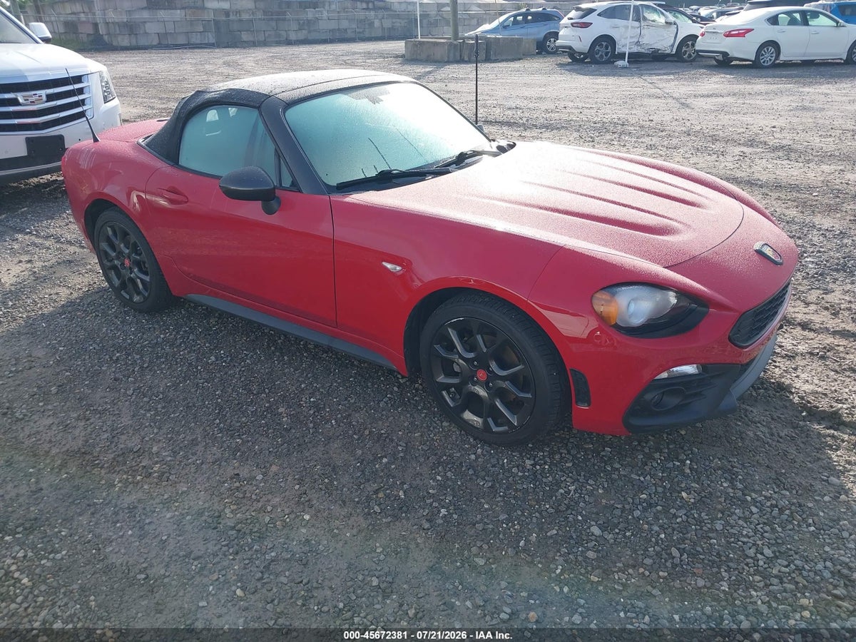 2017 FIAT 124 SPIDER ELABORAZIONE ABARTH