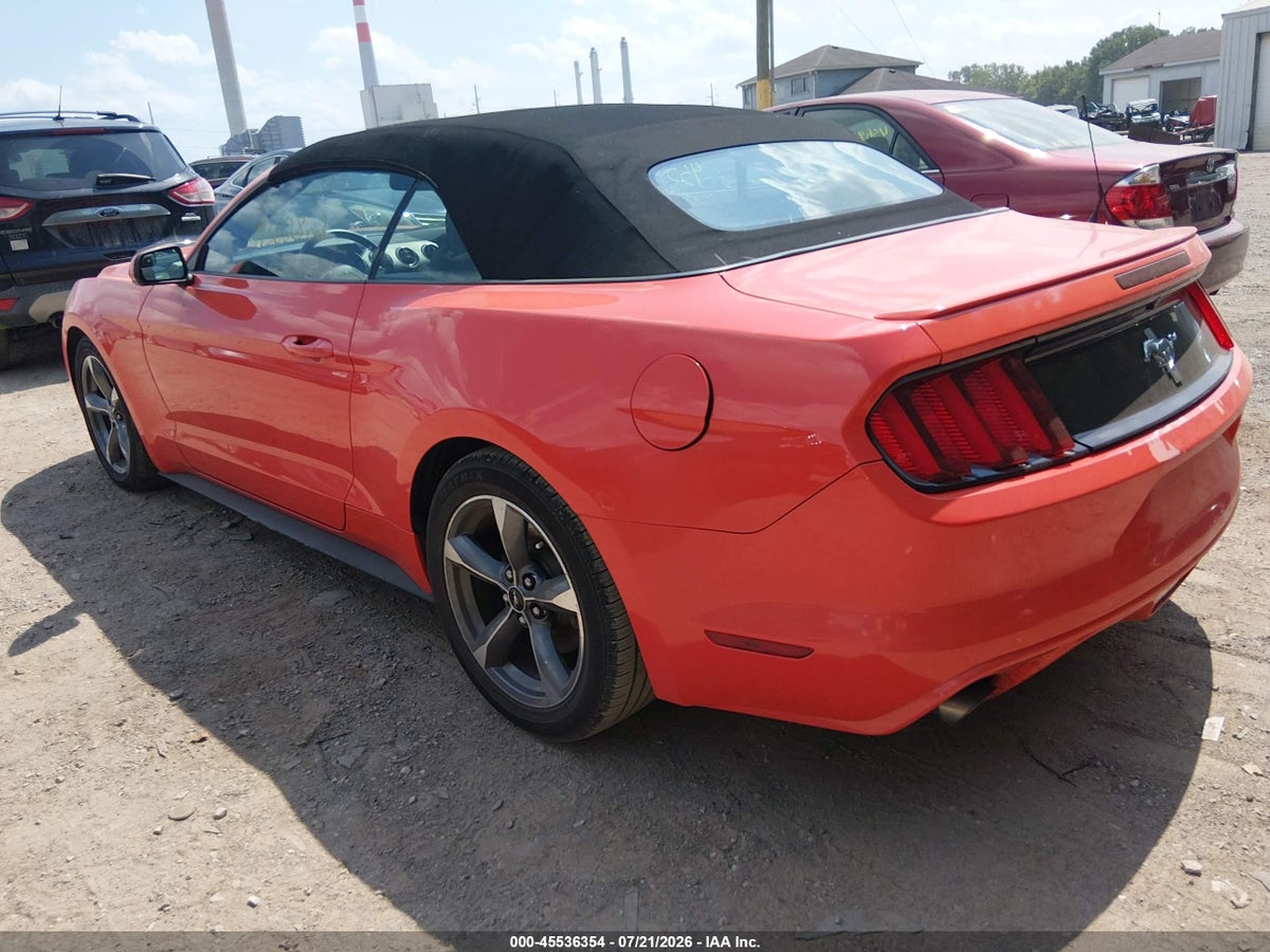 2015 FORD MUSTANG V6 — снимка 3