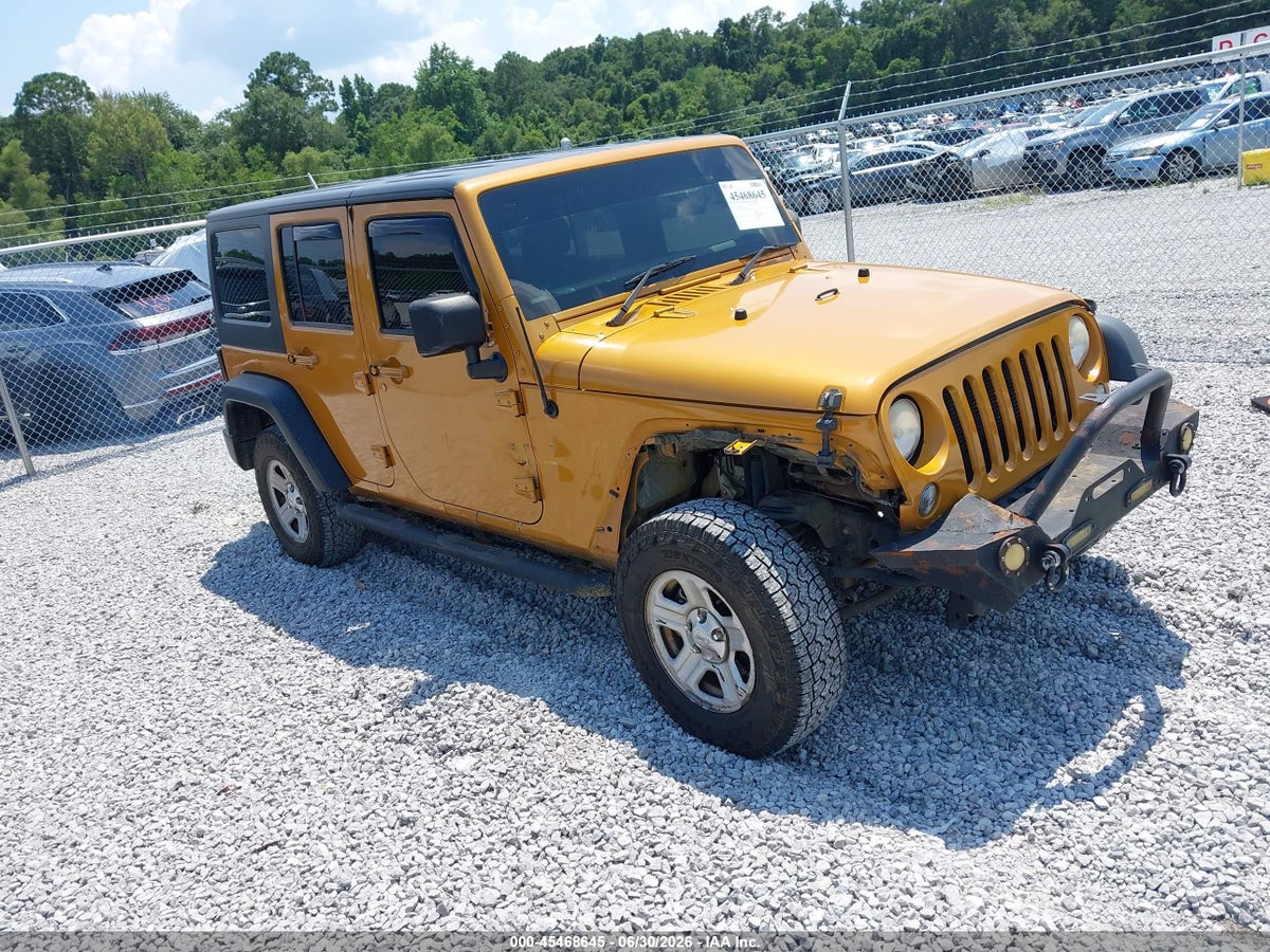 2014 JEEP WRANGLER UNLIMITED SPORT RHD