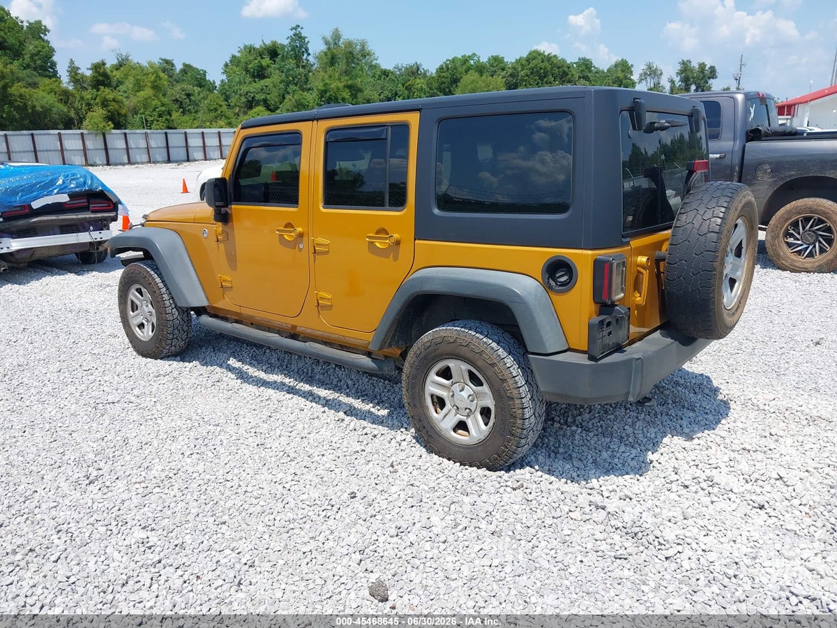 2014 JEEP WRANGLER UNLIMITED SPORT RHD — снимка 3
