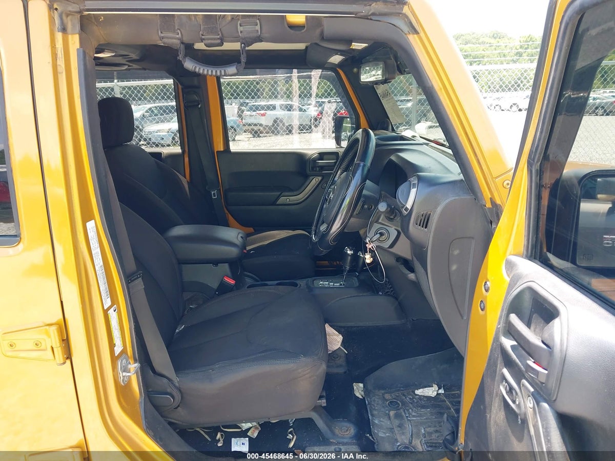 2014 JEEP WRANGLER UNLIMITED SPORT RHD — снимка 5