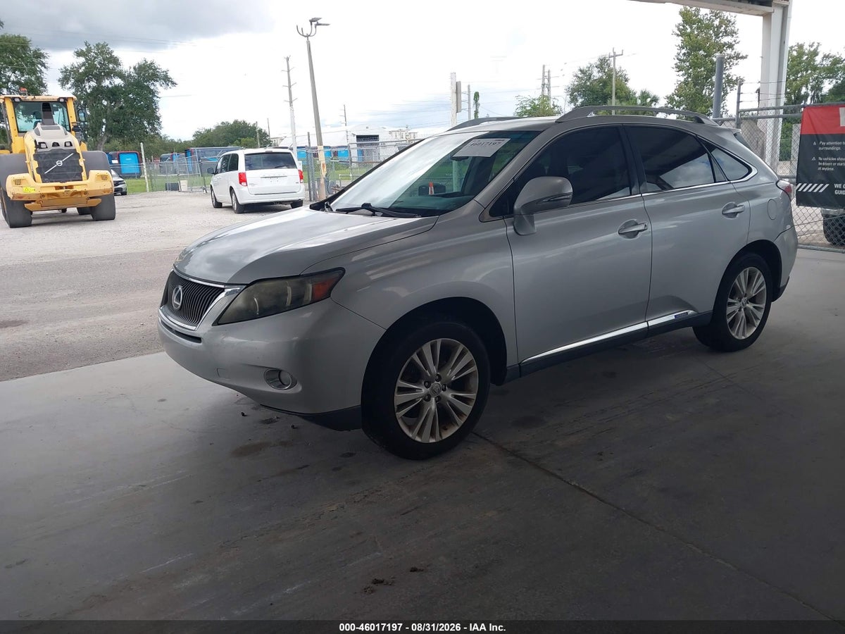 2010 LEXUS RX 450H — снимка 2