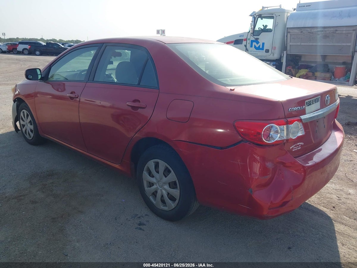 2011 TOYOTA COROLLA LE — снимка 3