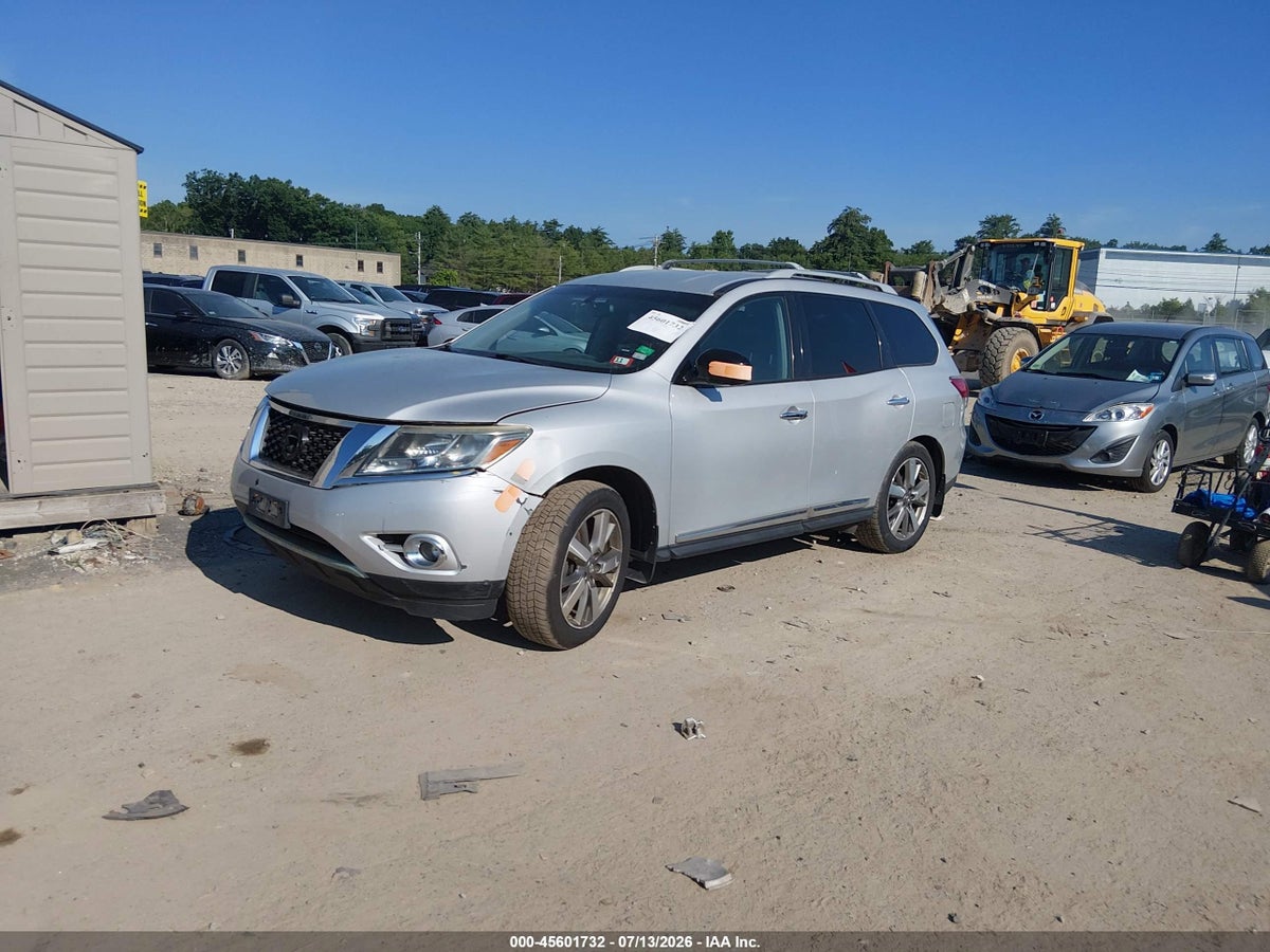 2013 NISSAN PATHFINDER PLATINUM — снимка 2