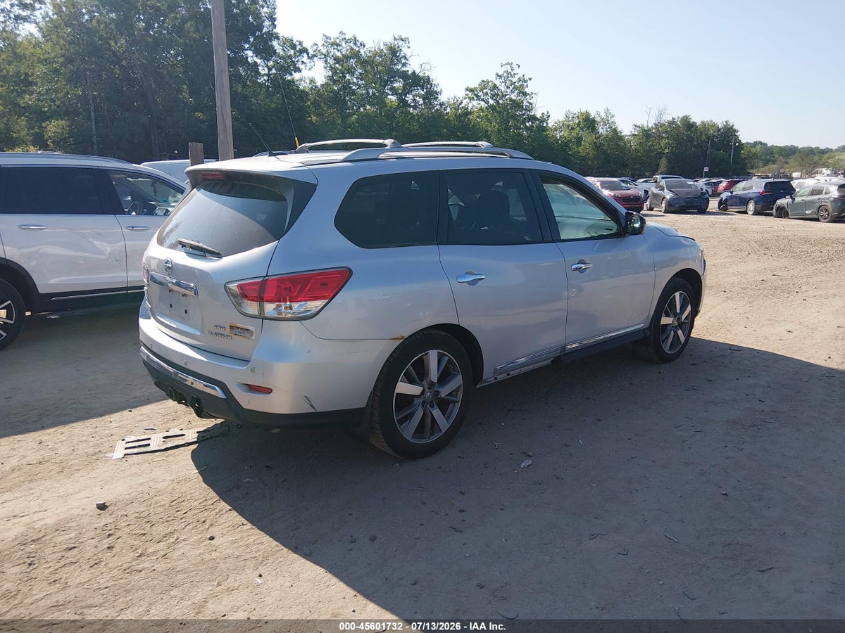 2013 NISSAN PATHFINDER PLATINUM — снимка 4