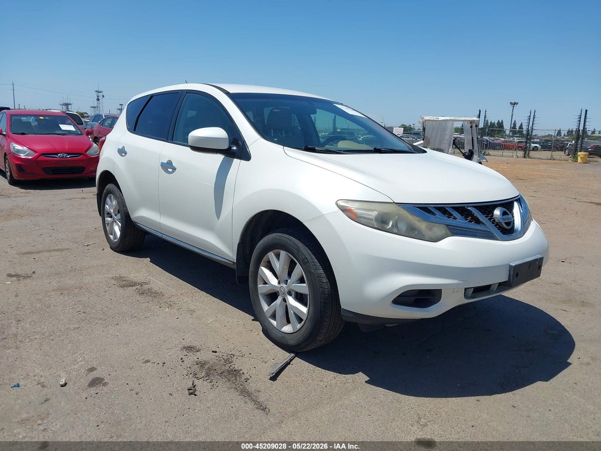 2012 NISSAN MURANO S