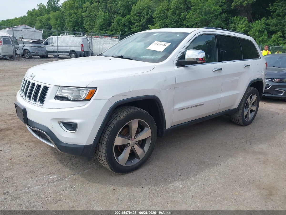 2014 JEEP GRAND CHEROKEE LIMITED — снимка 2