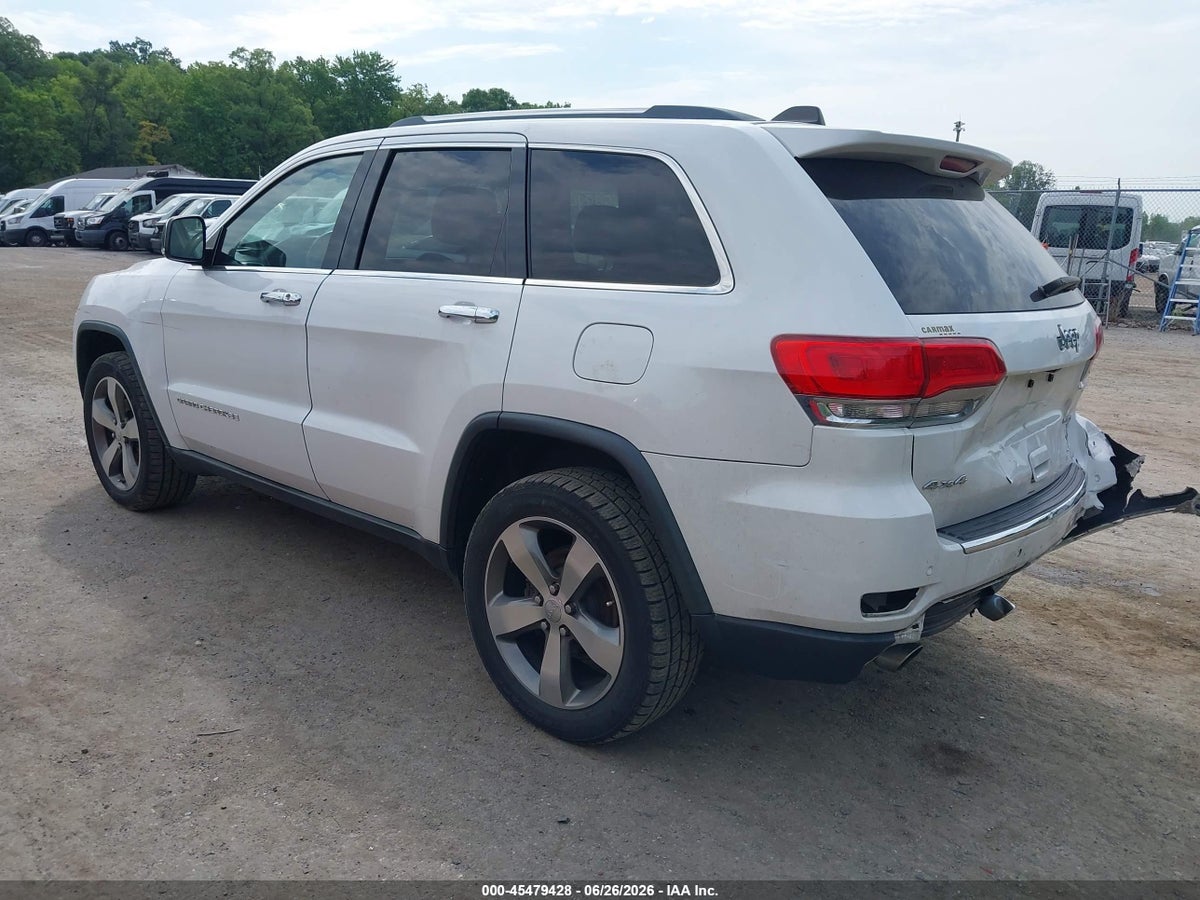 2014 JEEP GRAND CHEROKEE LIMITED — снимка 3