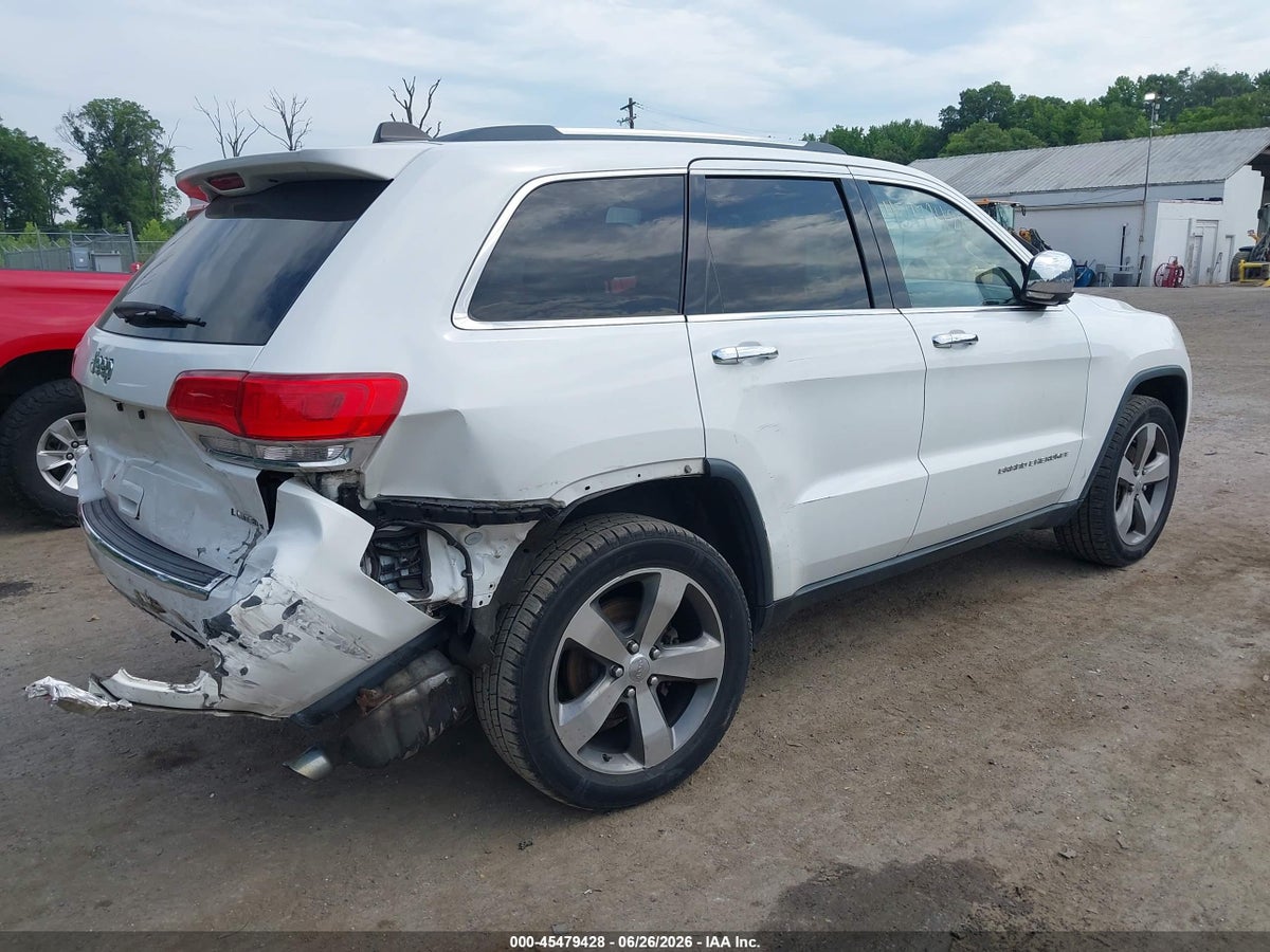 2014 JEEP GRAND CHEROKEE LIMITED — снимка 4