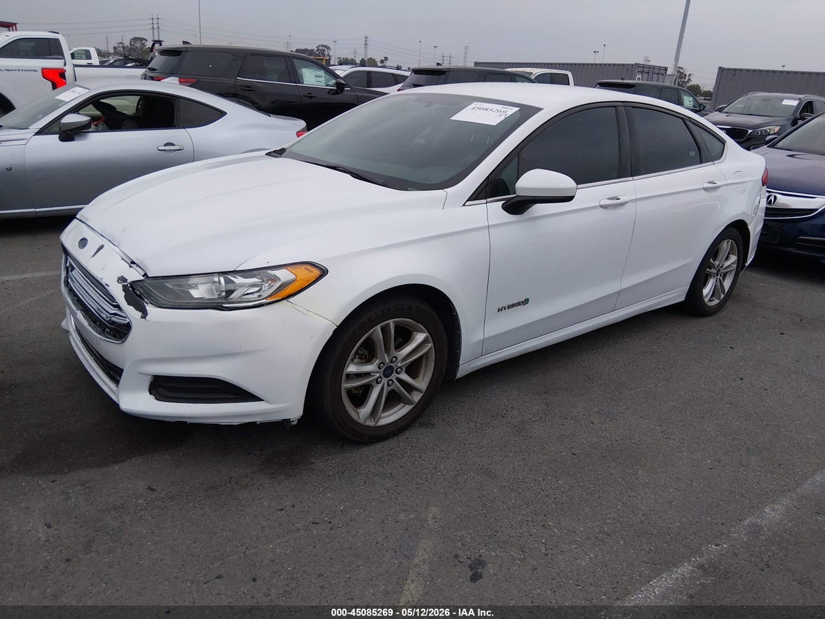 2018 FORD FUSION HYBRID SE — снимка 2