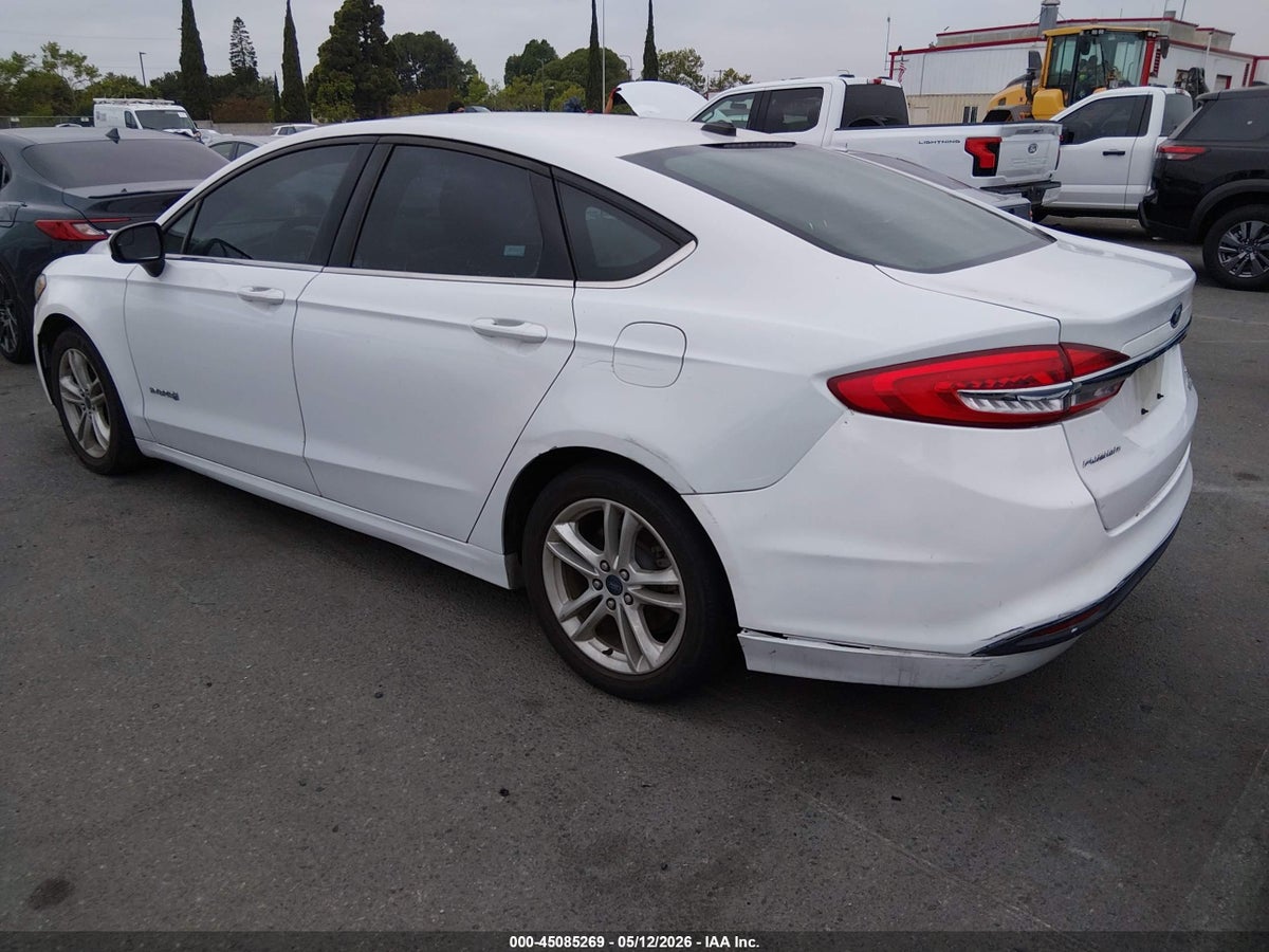 2018 FORD FUSION HYBRID SE — снимка 3