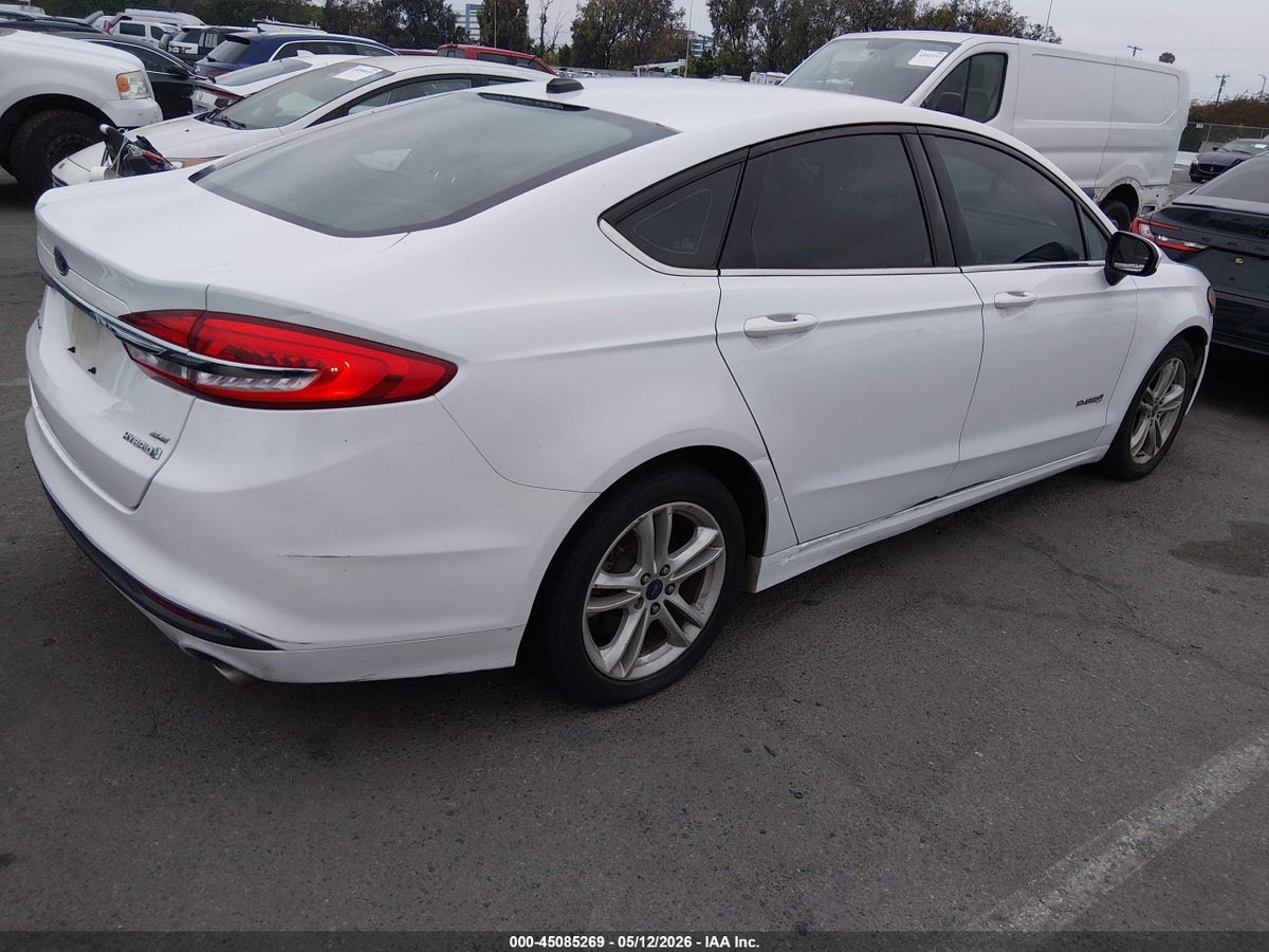 2018 FORD FUSION HYBRID SE — снимка 4