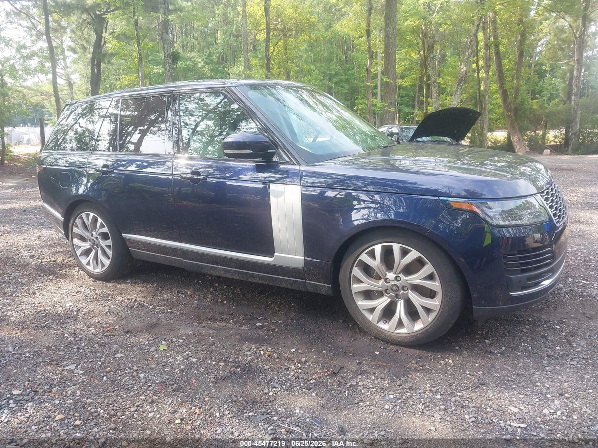 2019 LAND ROVER RANGE ROVER 3.0L V6 SUPERCHARGED HSE