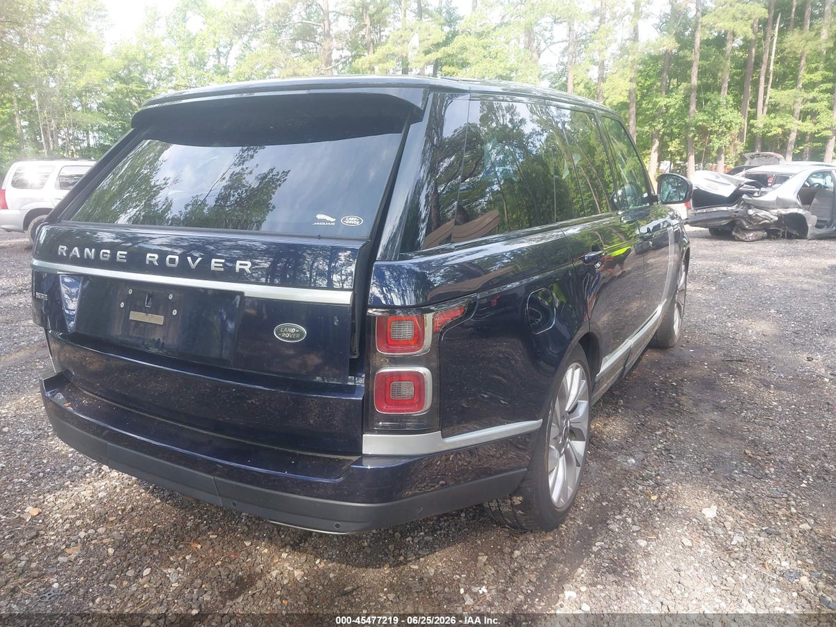 2019 LAND ROVER RANGE ROVER 3.0L V6 SUPERCHARGED HSE — снимка 4