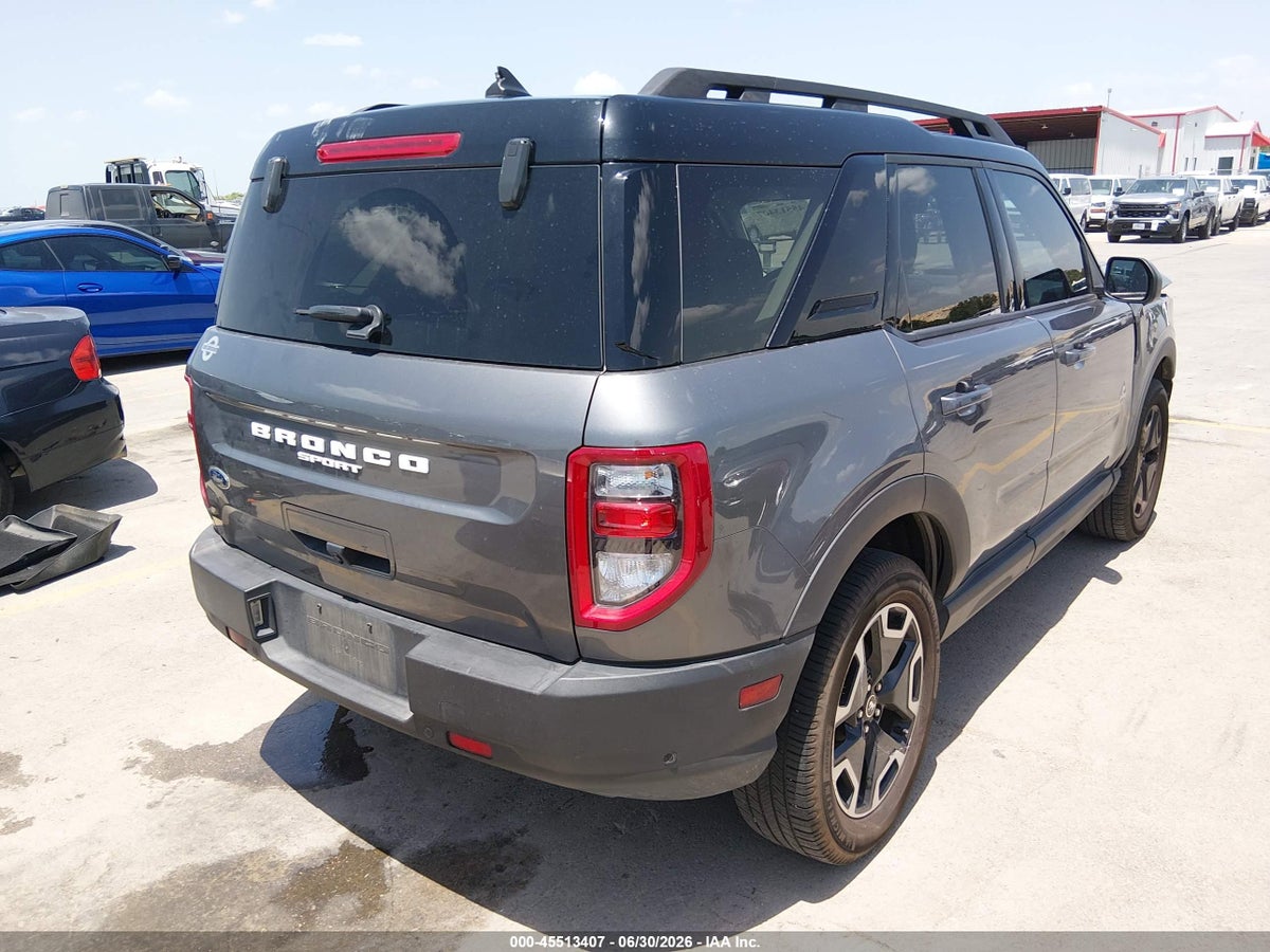 2022 FORD BRONCO SPORT OUTER BANKS — снимка 4