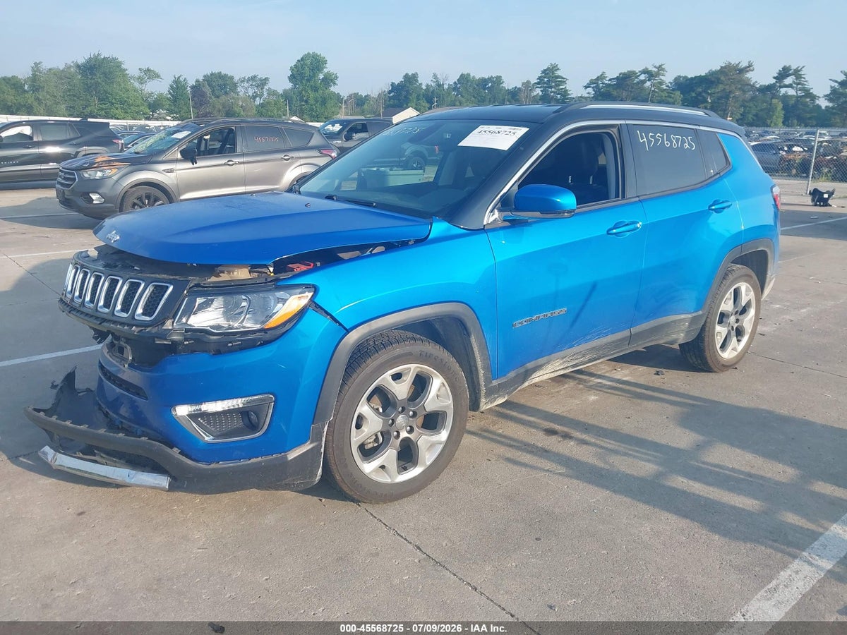 2019 JEEP COMPASS LIMITED 4X4 — снимка 2