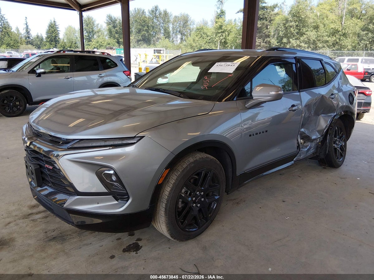 2025 CHEVROLET BLAZER AWD RS — снимка 2