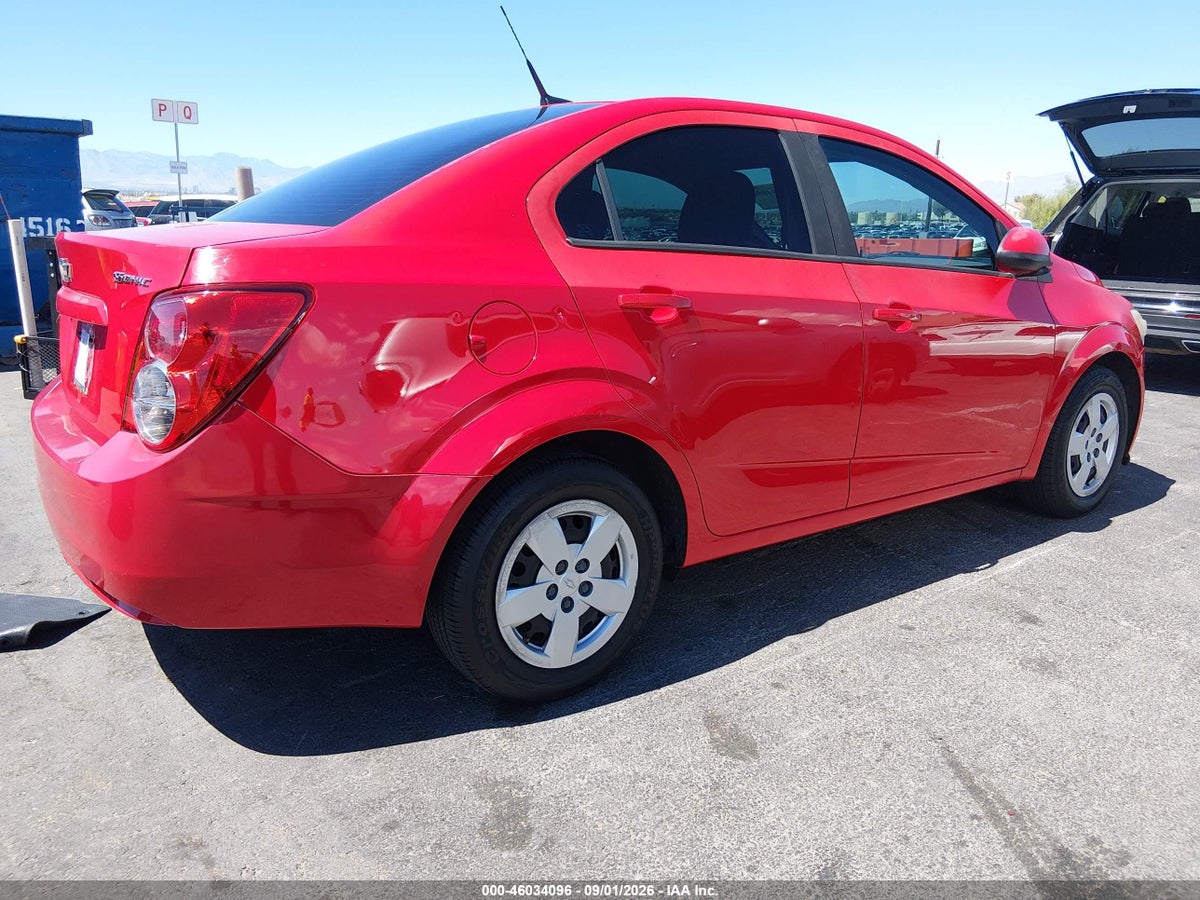 2014 CHEVROLET SONIC LS AUTO — снимка 4