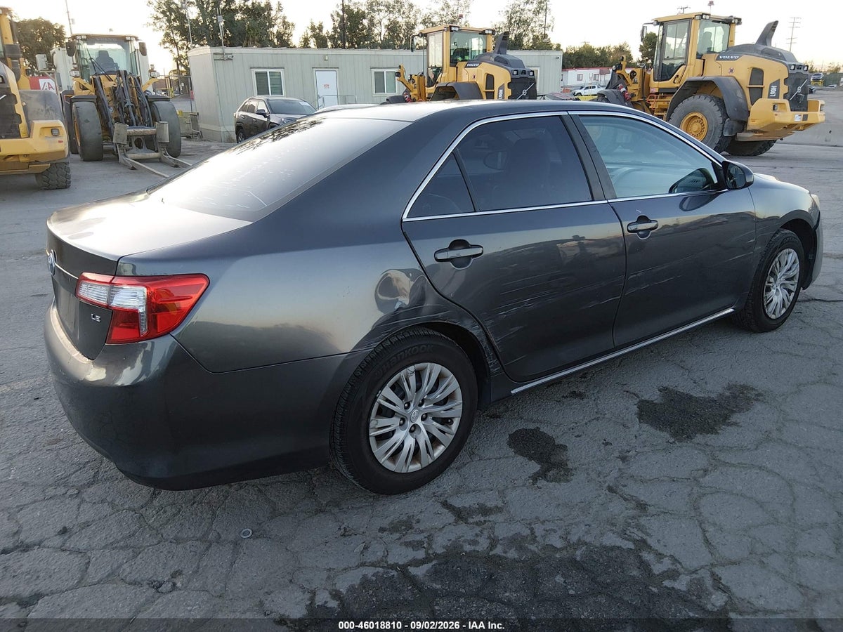 2012 TOYOTA CAMRY LE — снимка 4