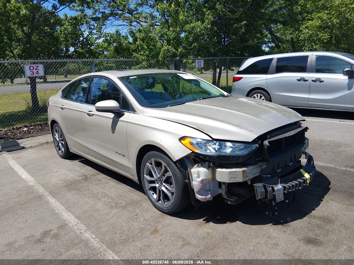 2017 FORD FUSION HYBRID SE