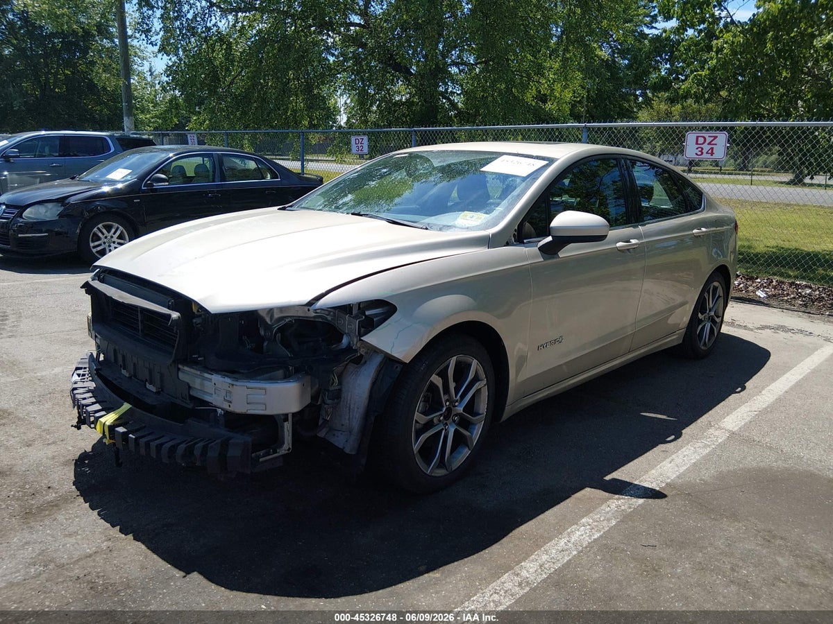 2017 FORD FUSION HYBRID SE — снимка 2