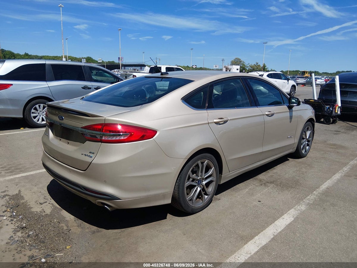 2017 FORD FUSION HYBRID SE — снимка 4