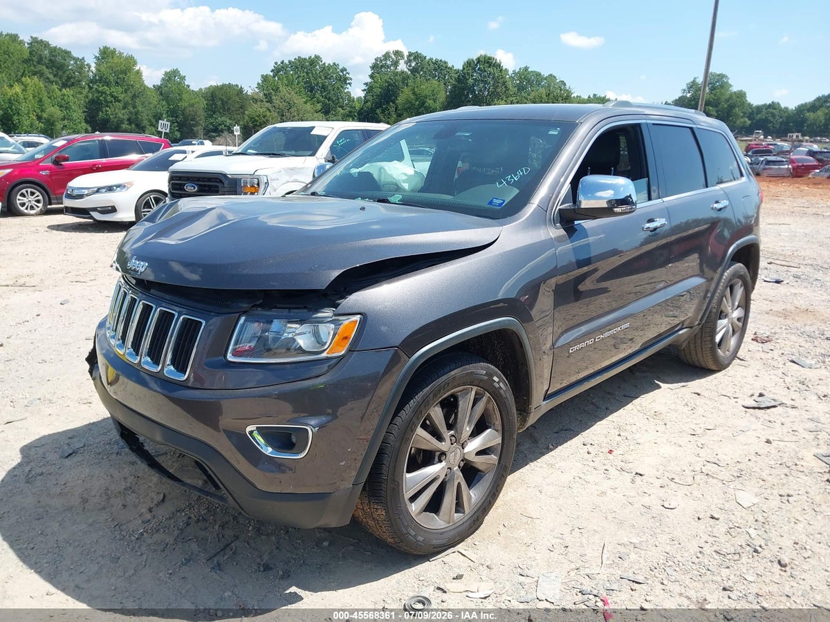 2015 JEEP GRAND CHEROKEE LIMITED — снимка 2