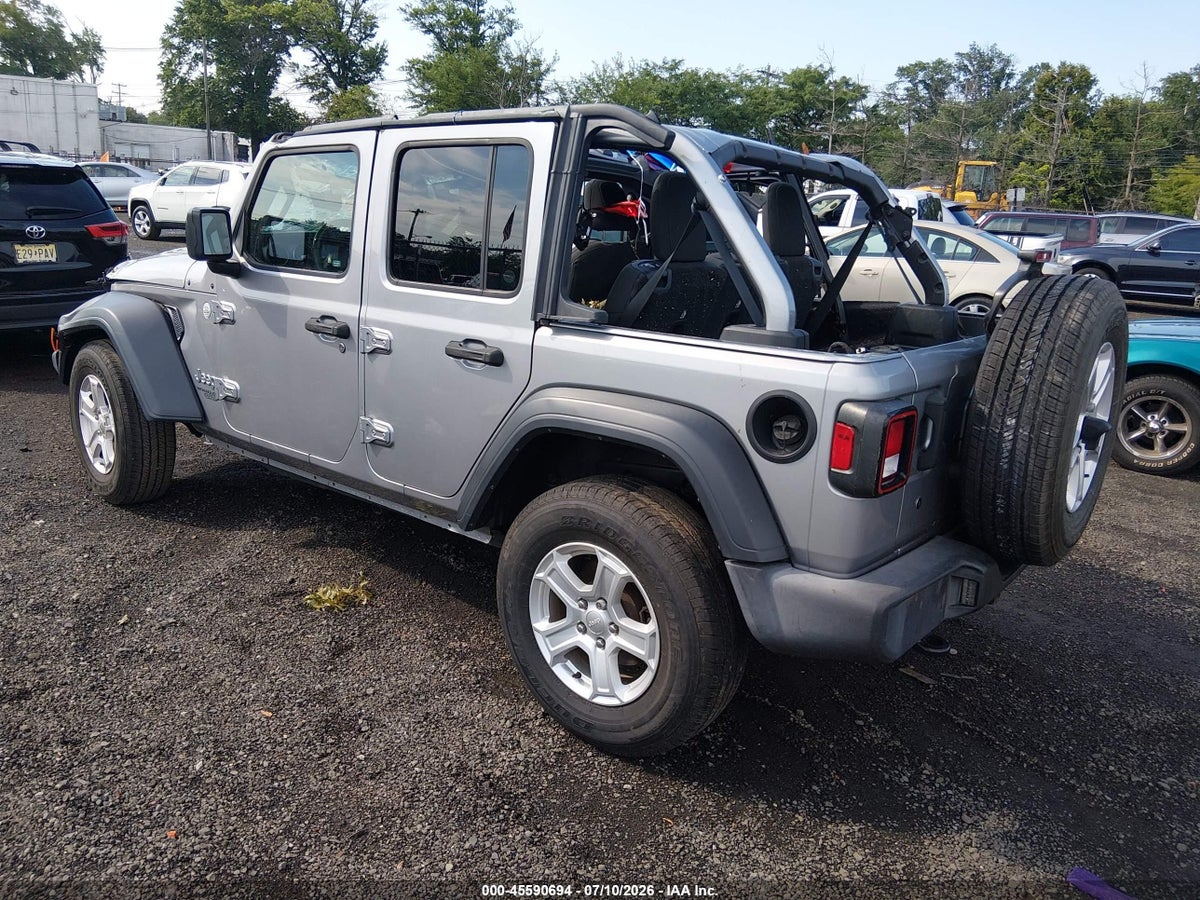2018 JEEP WRANGLER UNLIMITED SPORT S 4X4 — снимка 3