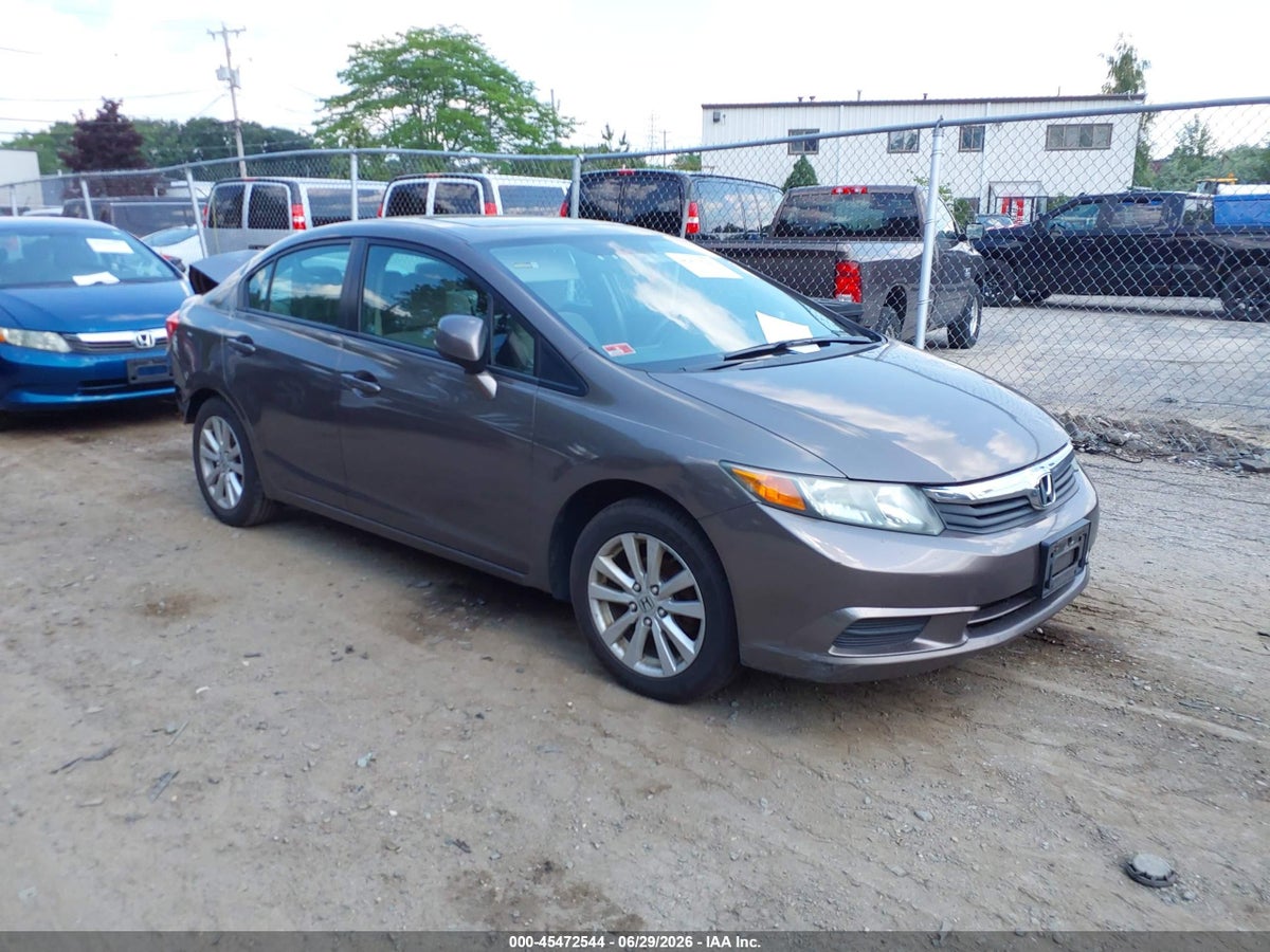 2012 HONDA CIVIC EX