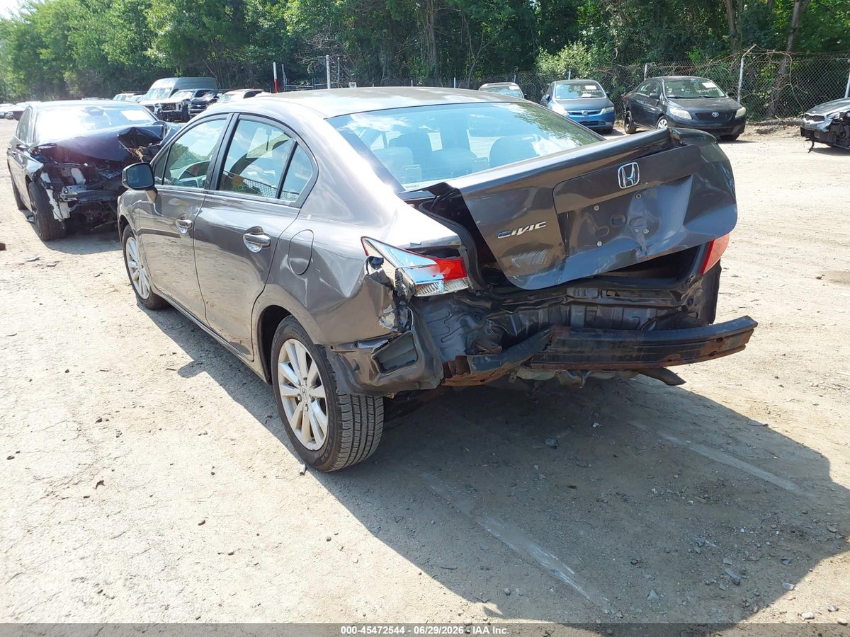 2012 HONDA CIVIC EX — снимка 3