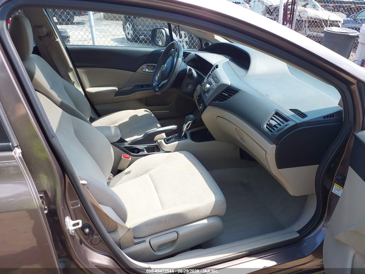 2012 HONDA CIVIC EX — снимка 5