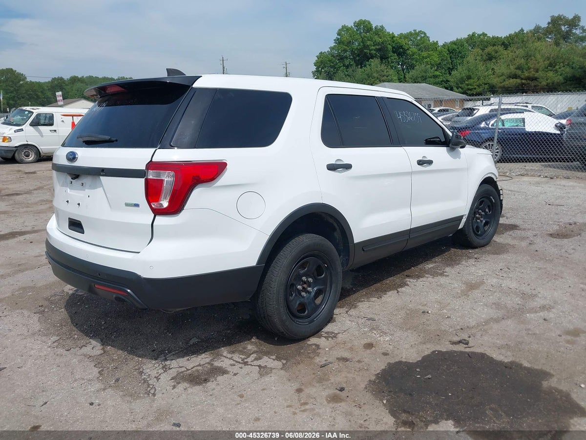 2017 FORD UTILITY POLICE INTERCEPTOR — снимка 4