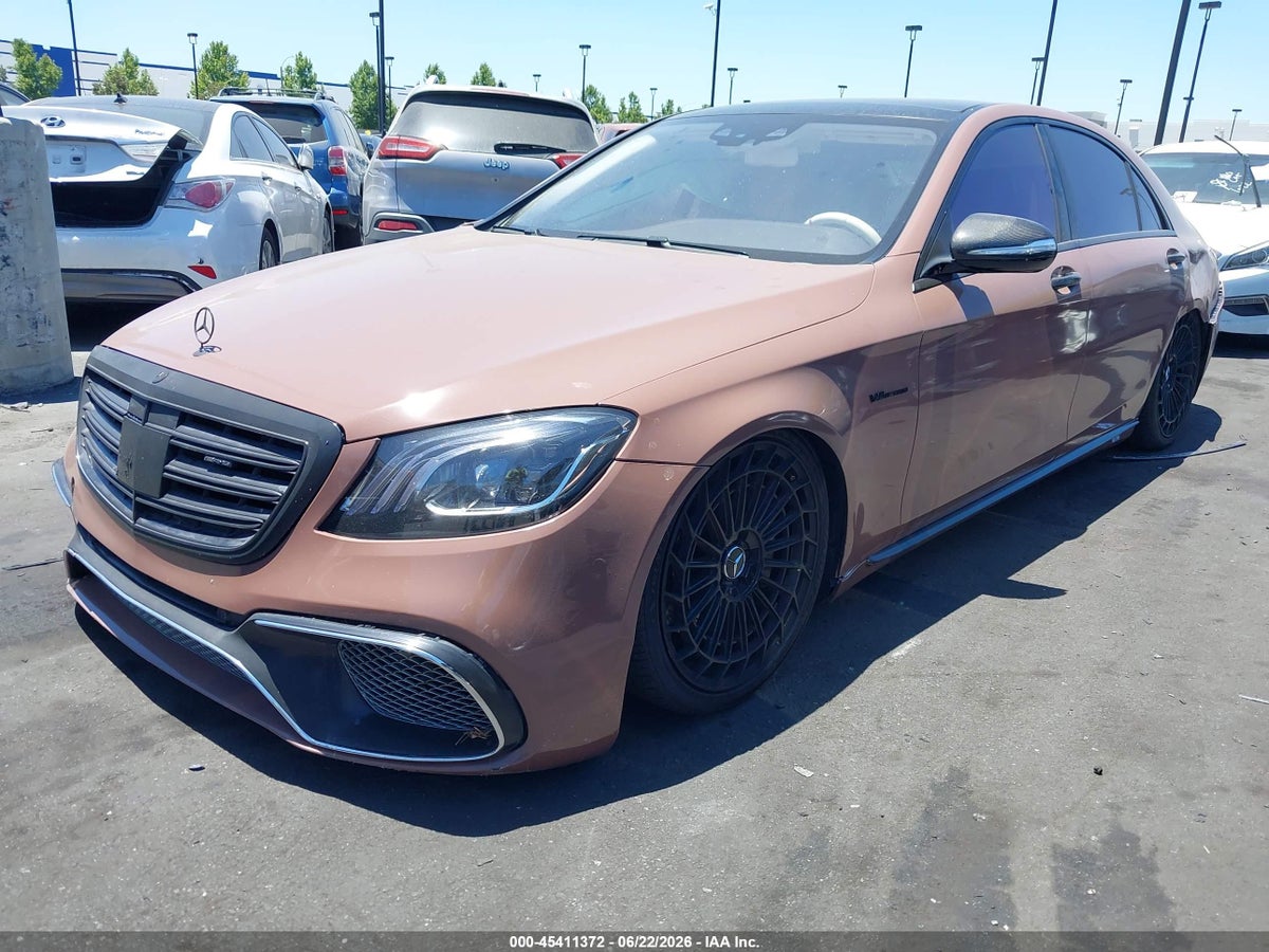 2015 MERCEDES-BENZ S 550 4MATIC — снимка 2