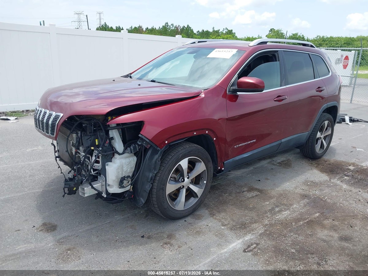 2020 JEEP CHEROKEE LIMITED FWD — снимка 2