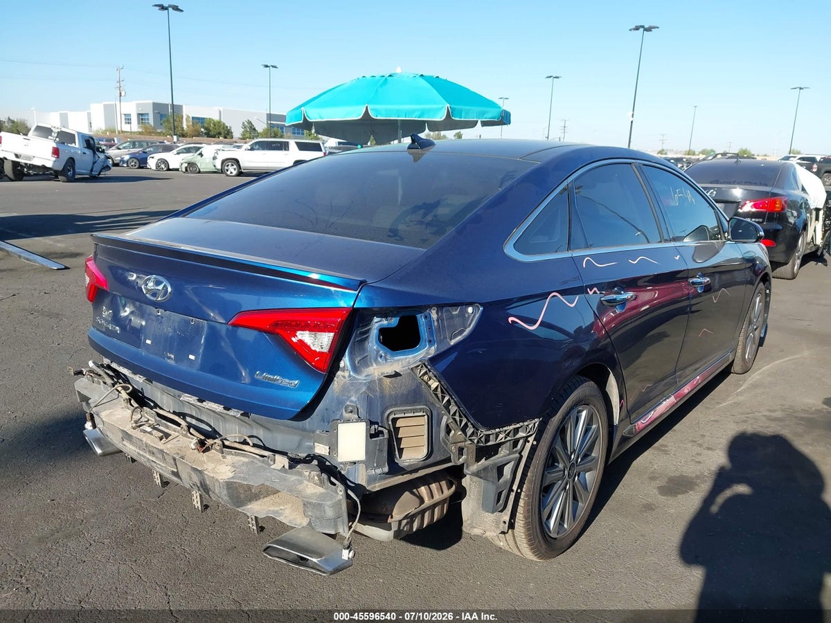 2016 HYUNDAI SONATA LIMITED — снимка 4