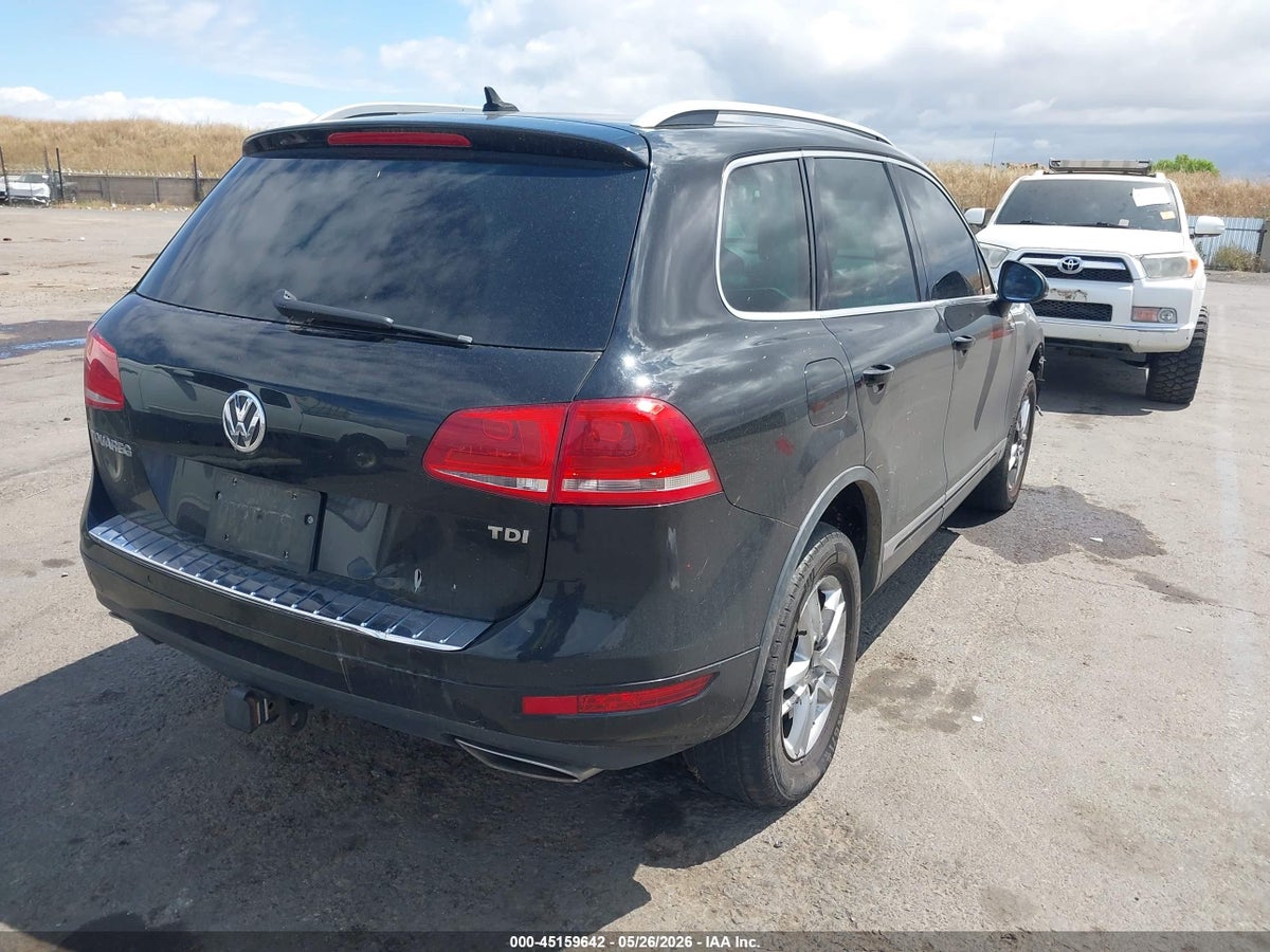 2012 VOLKSWAGEN TOUAREG TDI LUX — снимка 4