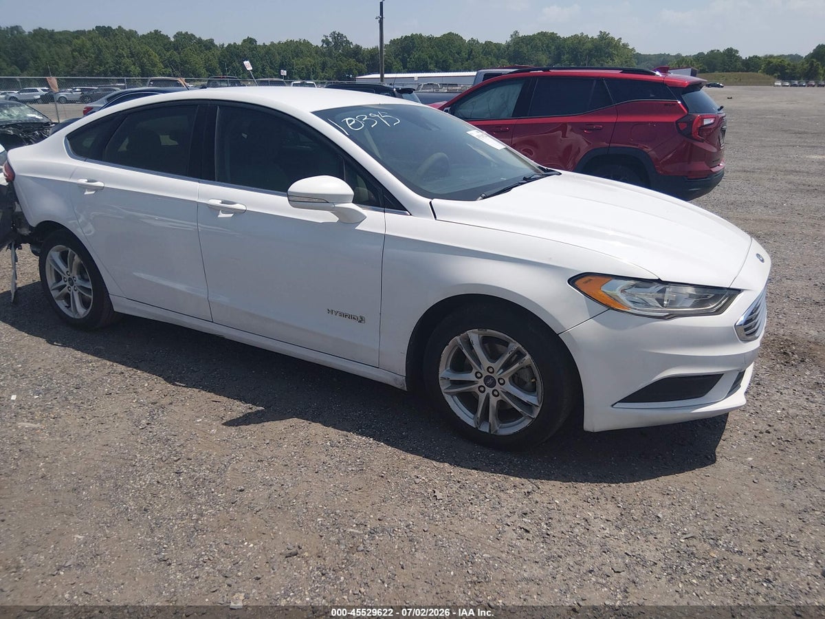 2018 FORD FUSION HYBRID SE