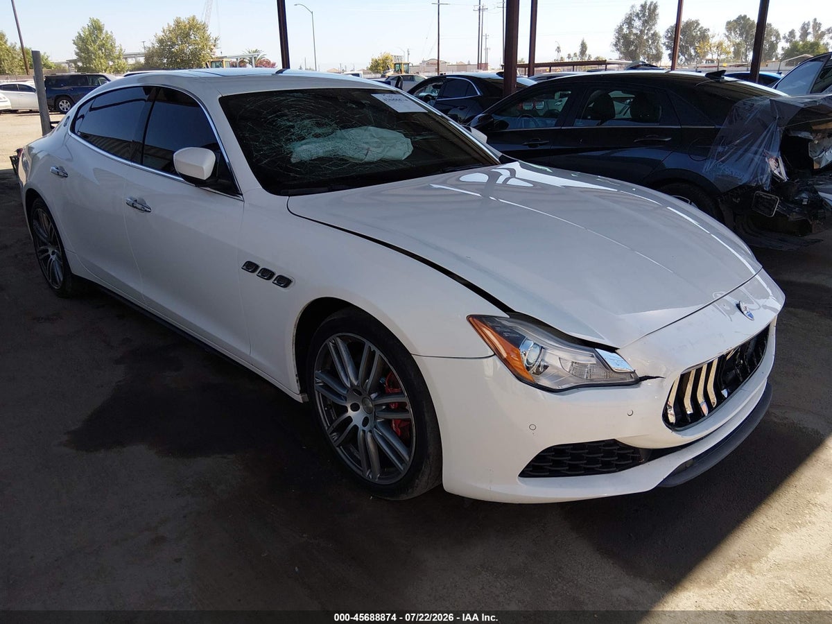2017 MASERATI QUATTROPORTE S Q4