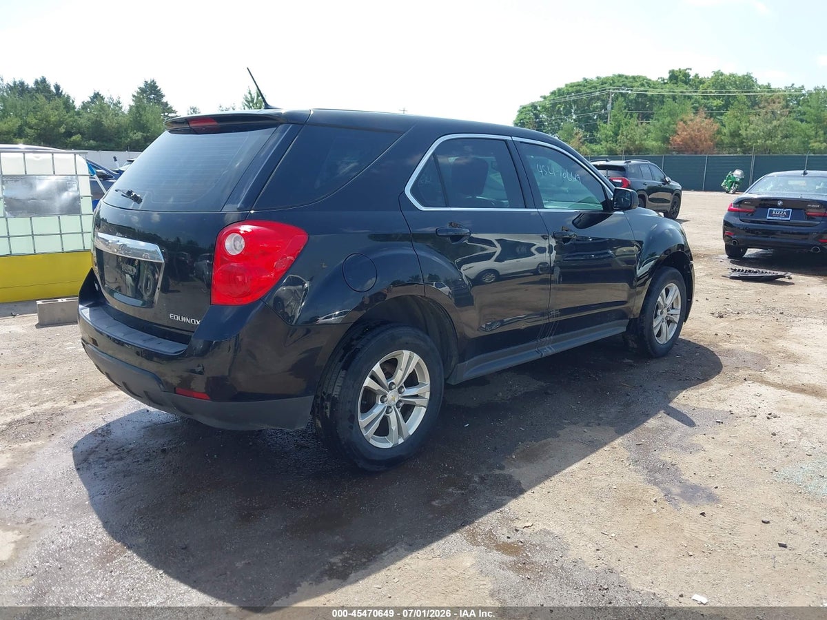 2013 CHEVROLET EQUINOX LS — снимка 4
