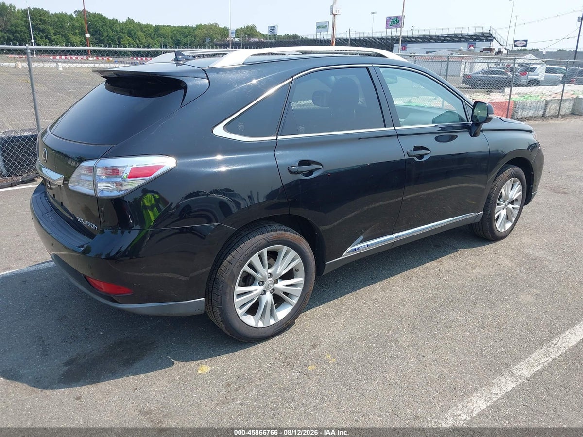 2012 LEXUS RX 450H — снимка 4
