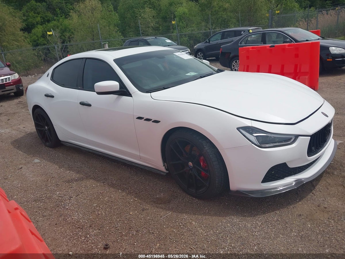 2014 MASERATI GHIBLI S Q4